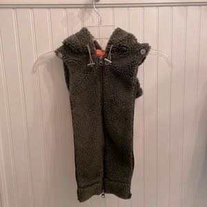 Veronica Beard Shearling hooded Dickey